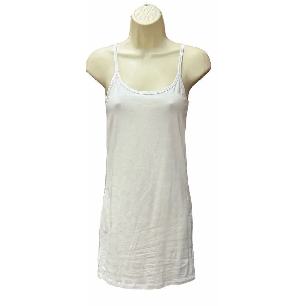 Lilla P Cotton Midi Dress in White NWT Size Large - Picture 3 of 5